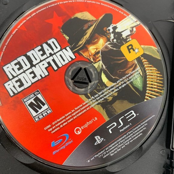 Red Dead‎ Redemption Playstation 3 Mature Blu Ray Disc Sony - Picture 4 of 8